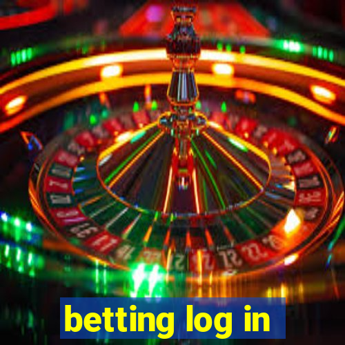 betting log in