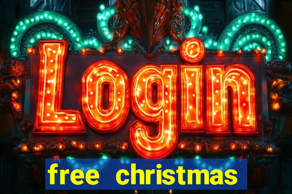 free christmas bingo cards