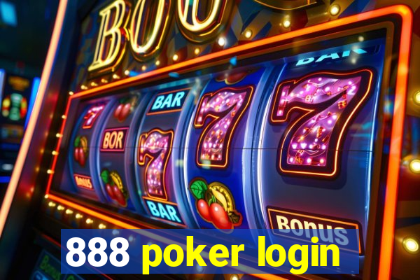 888 poker login