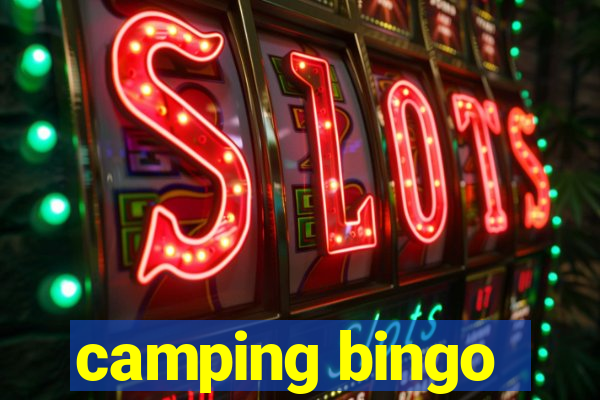 camping bingo