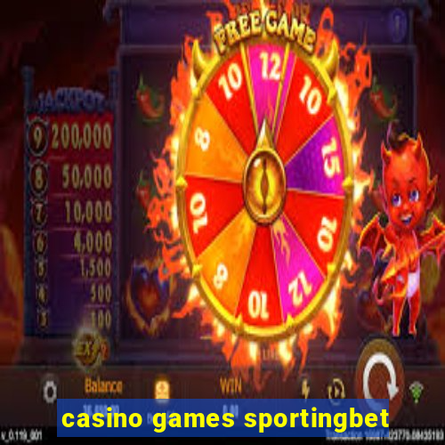 casino games sportingbet