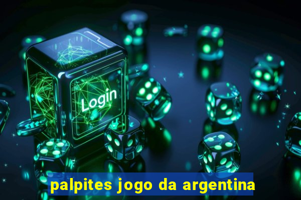 palpites jogo da argentina