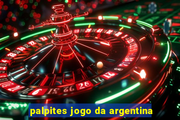 palpites jogo da argentina