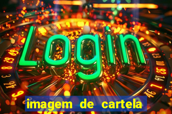 imagem de cartela de bingo