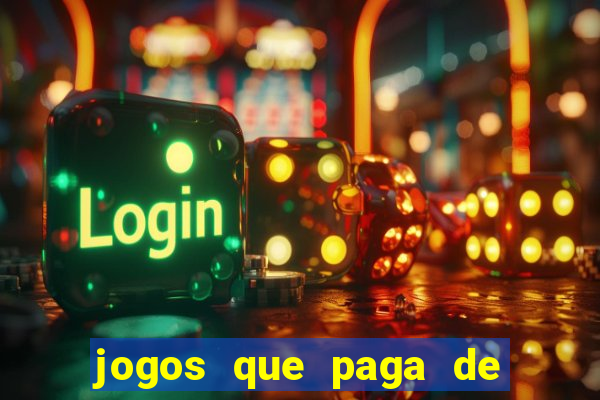 jogos que paga de verdade via pix