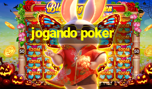 jogando poker