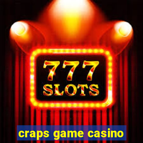 craps game casino