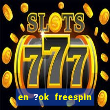 en ?ok freespin veren slot