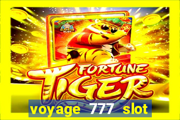 voyage 777 slot crash games