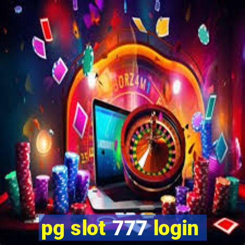 pg slot 777 login