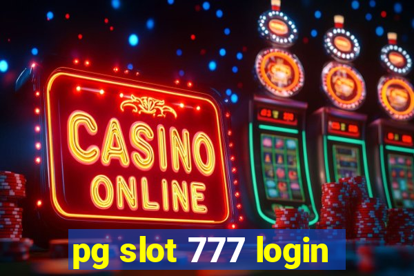 pg slot 777 login