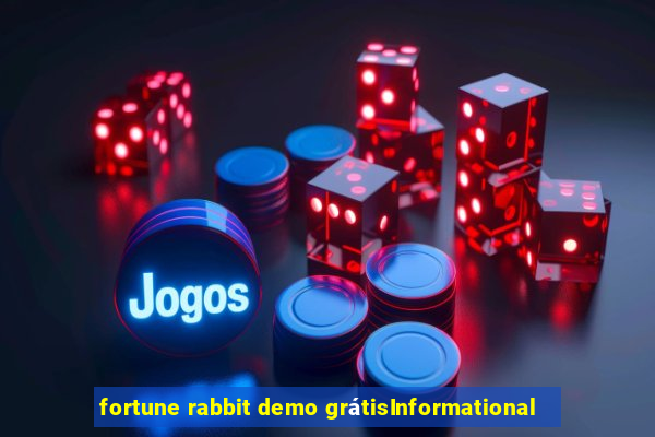 fortune rabbit demo grátisInformational