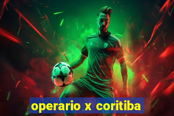 operario x coritiba