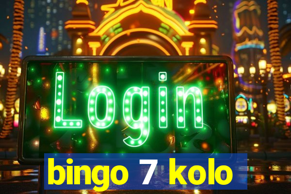 bingo 7 kolo