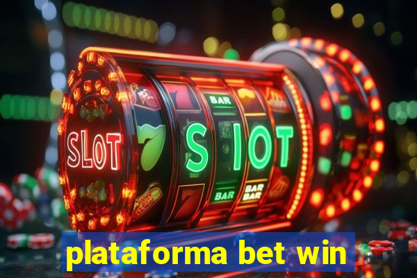 plataforma bet win