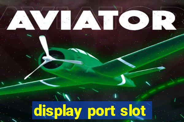 display port slot