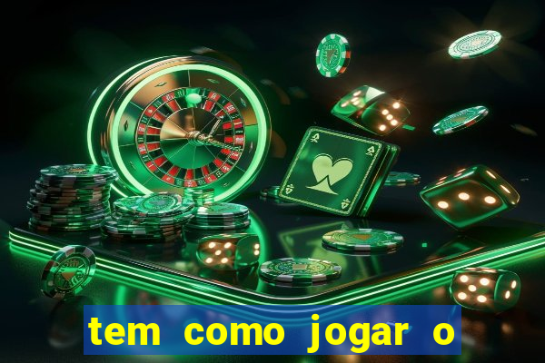 tem como jogar o jogo do bicho online