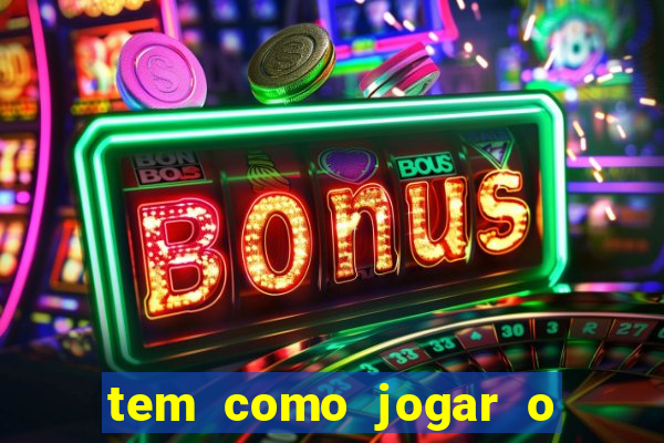 tem como jogar o jogo do bicho online