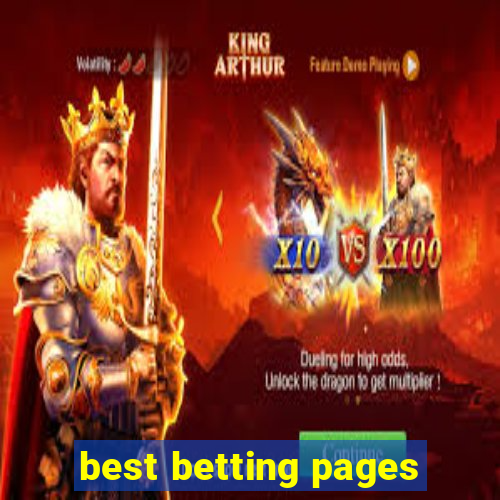 best betting pages