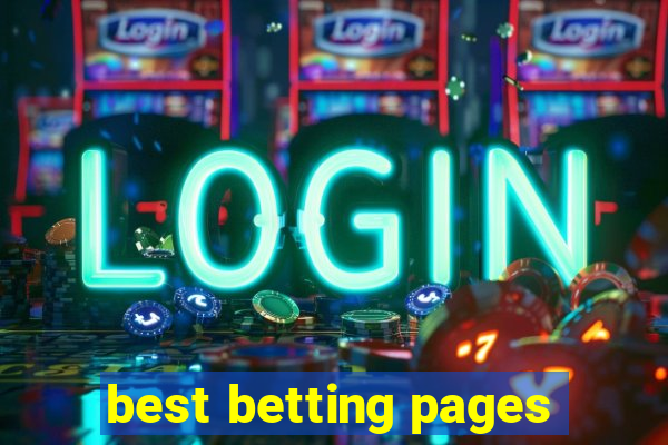 best betting pages