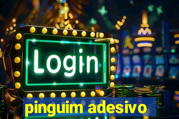 pinguim adesivo