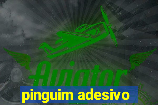 pinguim adesivo