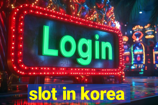 slot in korea