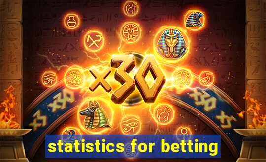 statistics for betting