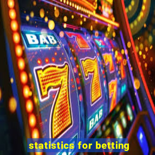 statistics for betting