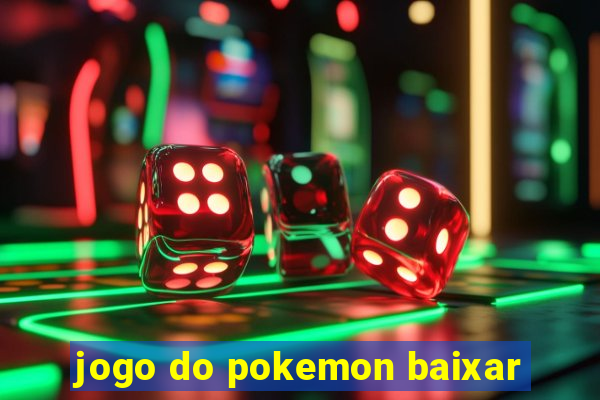 jogo do pokemon baixar