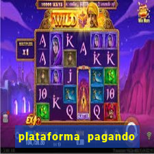 plataforma pagando no cadastro fortune tiger