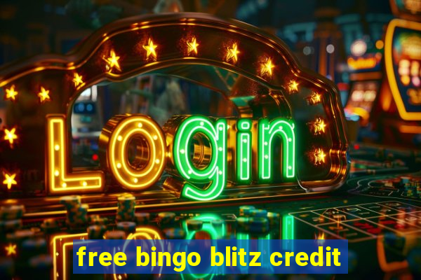 free bingo blitz credit