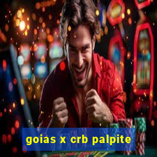 goias x crb palpite