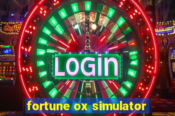 fortune ox simulator