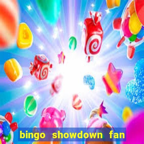 bingo showdown fan page freebies