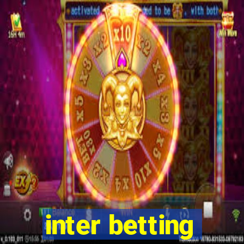 inter betting