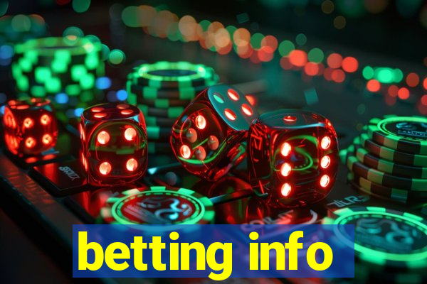 betting info