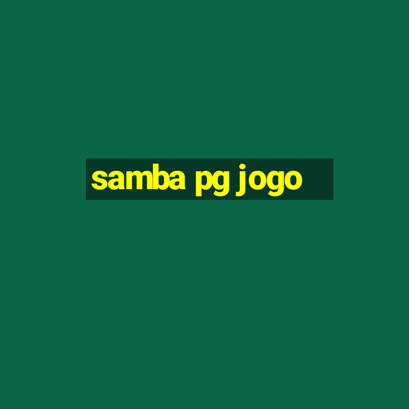 samba pg jogo