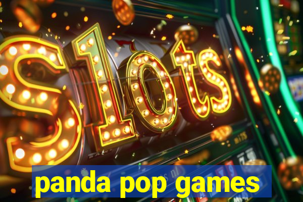 panda pop games