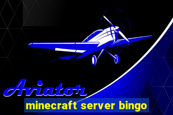 minecraft server bingo