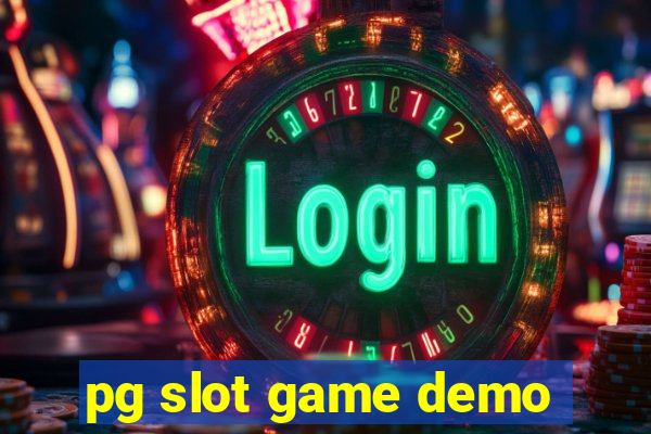 pg slot game demo