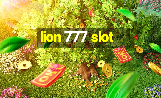 lion 777 slot