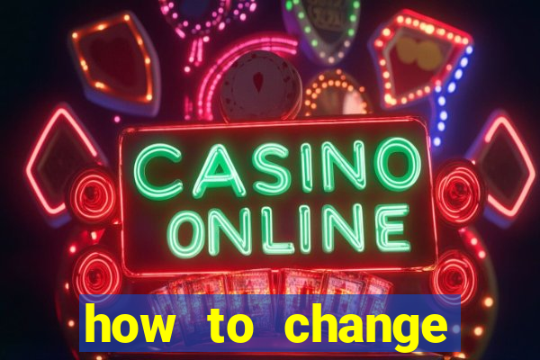 how to change bingo card on slot machine