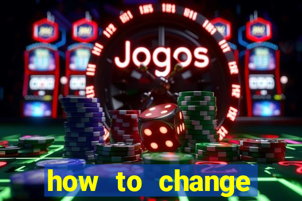 how to change bingo card on slot machine