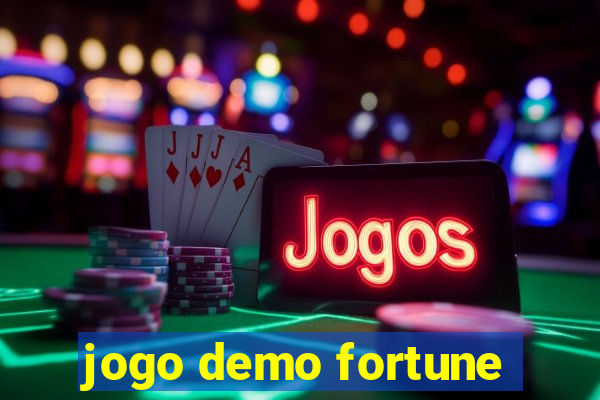 jogo demo fortune