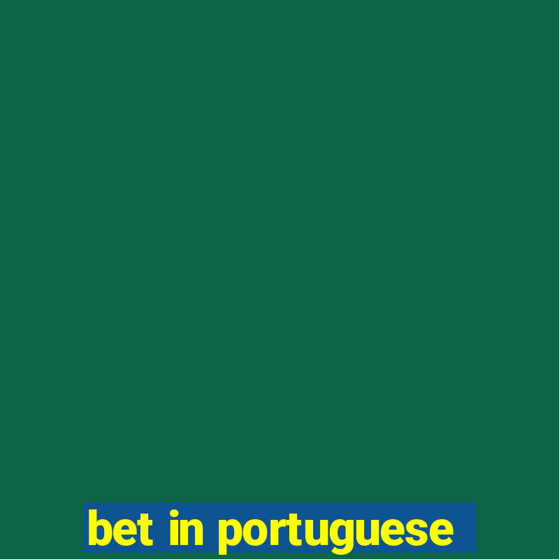 bet in portuguese