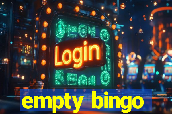 empty bingo