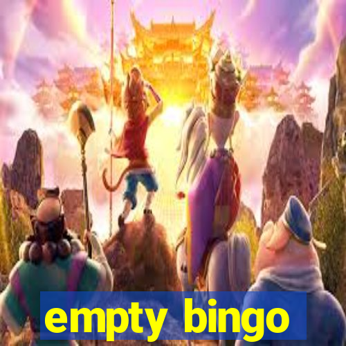 empty bingo