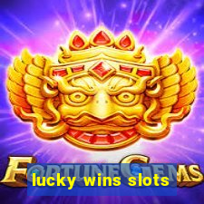 lucky wins slots