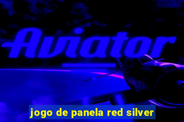 jogo de panela red silver